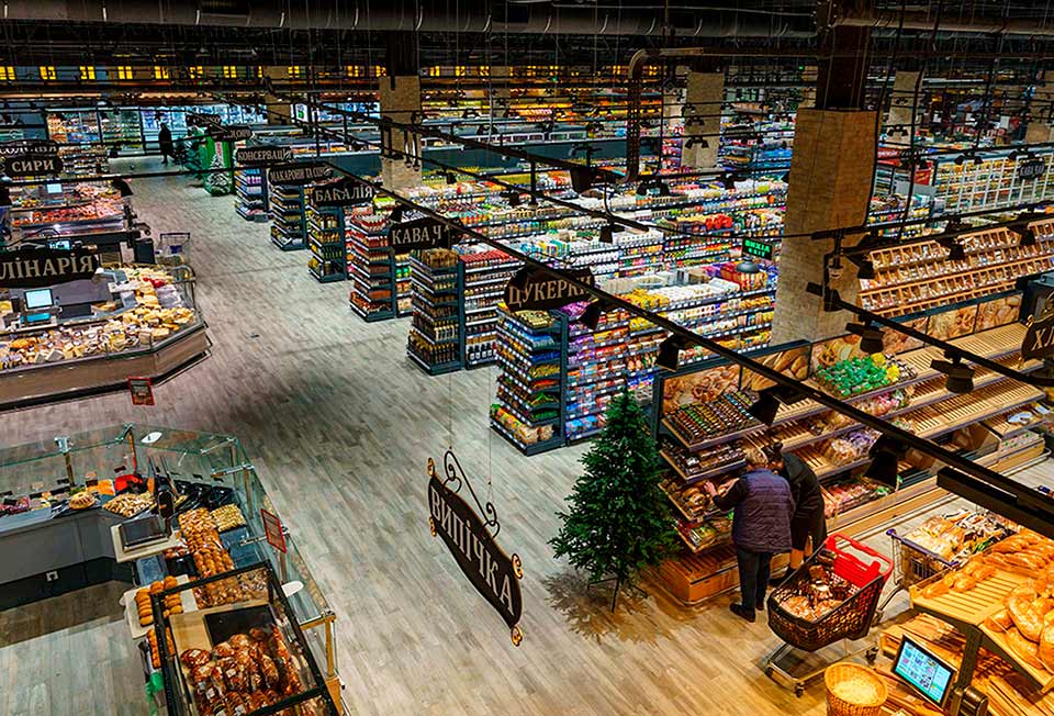 Оборудование для склада супермаркета Dmart от Balyuk Steel Group