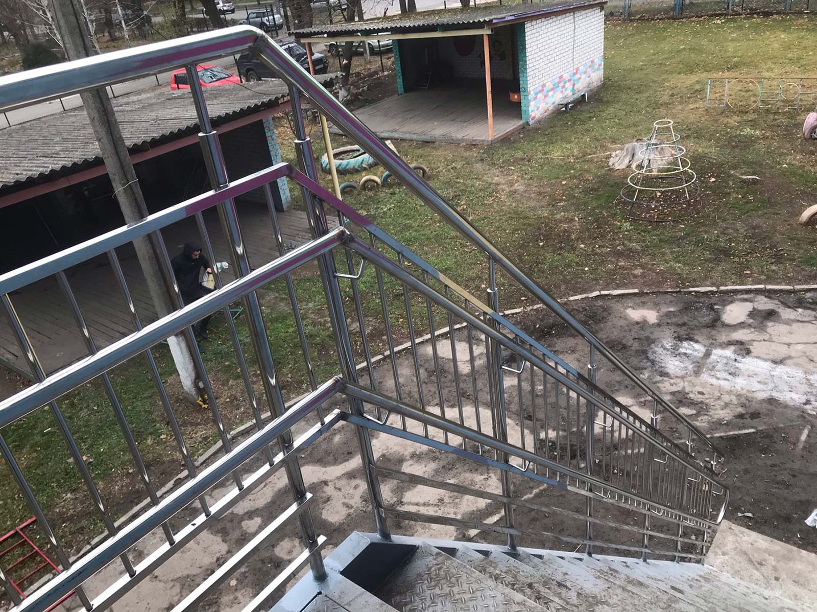 Проект для Детского садика в Криничках от Balyuk Steel Group — долговечные перила и ограждения
