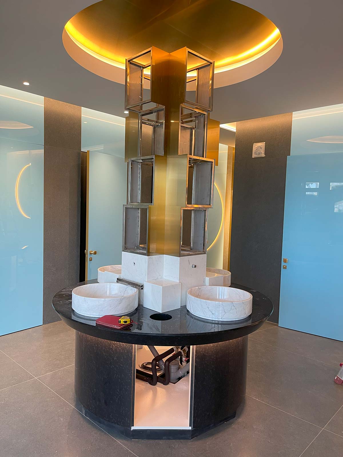 Sun Ray Spa — декоративные детали с нержавеющим покрытием от Balyuk Steel Group